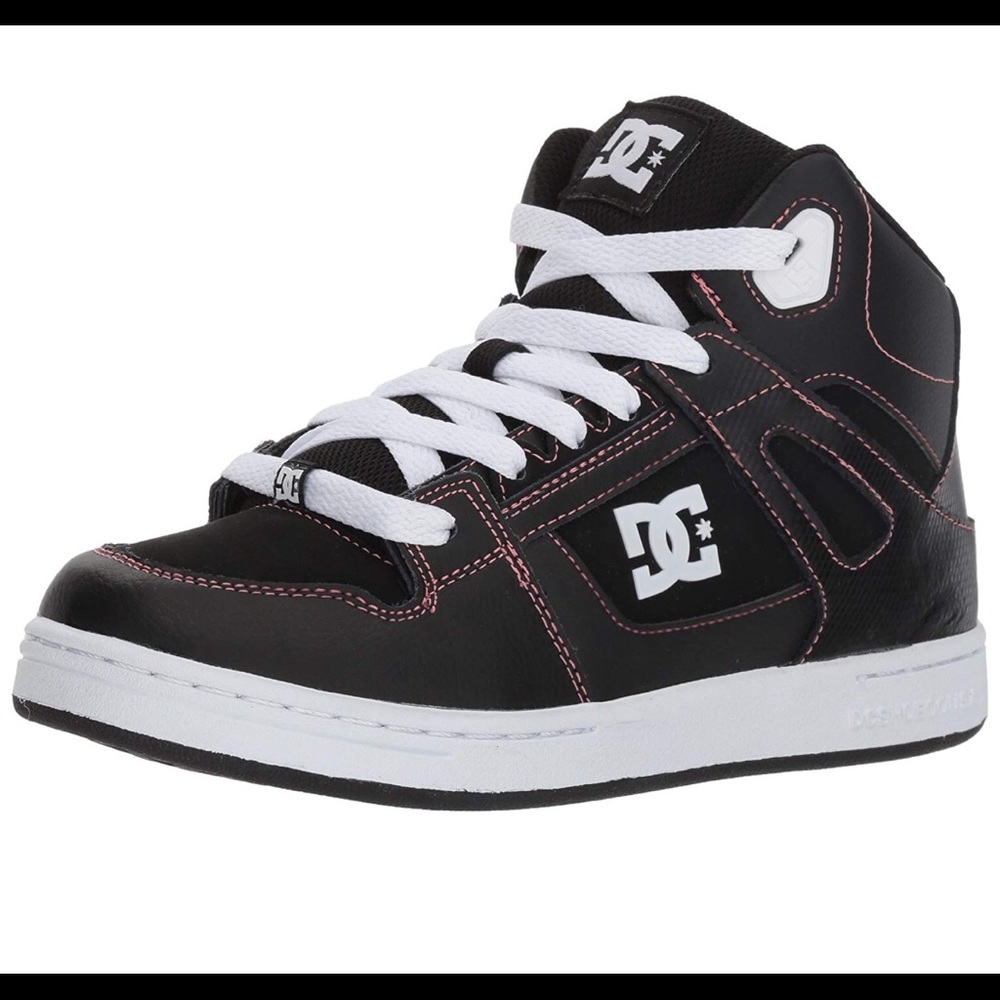DC Girls' Pure High-Top Skate Shoe (8-12 yrs old)